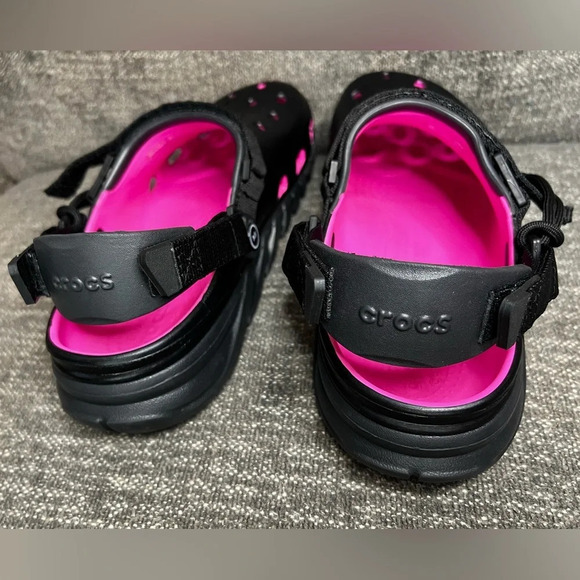 Post Malone x Crocs Duet Max Clog ll Black/Pink main image 11